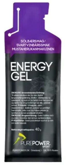 Geluri energetice Pure Power Energy Gel Blackcurrants 40 g